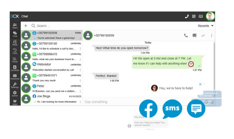 Send & Receive Business SMS / MMS